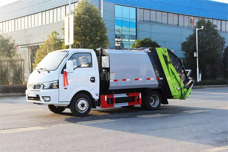 國六東風(fēng)途逸藍牌壓縮垃圾車